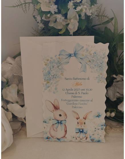 INVITO BATTESIMO BIMBA