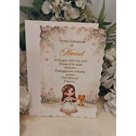 INVITO PRIMA COMUNIONE