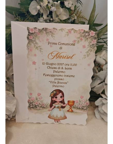 INVITO PRIMA COMUNIONE