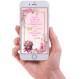 INVITO DIGITALE 60 ANNI DONNA FUXIA