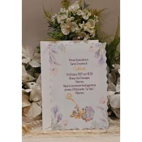 INVITO PRIMA COMUNIONE E SANTA CRESIMA