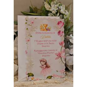 INVITO PRIMA COMUNIONE ANGELO ROSA