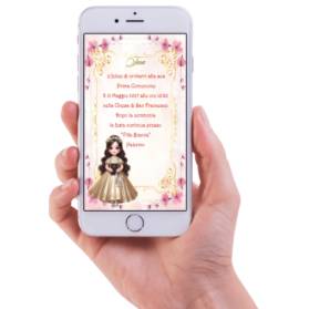 INVITO DIGITALE PRIMA COMUNIONE