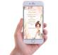 INVITO DIGITALE PRIMA COMUNIONE RAGAZZA PRONTO IN 6 ORE