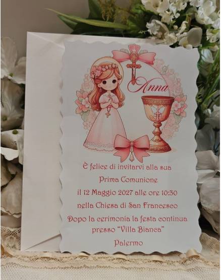 INVITO PRIMA COMUNIONE