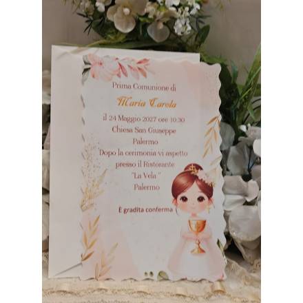 INVITO PRIMA COMUNIONE