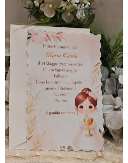 INVITO PRIMA COMUNIONE