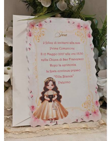 INVITO PRIMA COMUNIONE