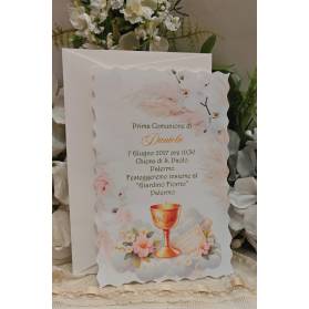 INVITO PRIMA COMUNIONE COMPLETO DI BUSTA
