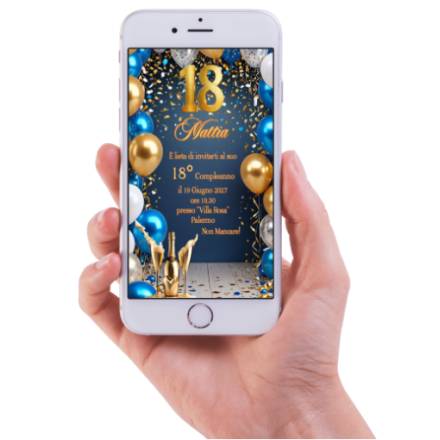 INVITO DIGITALE 18 ANNI