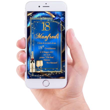 INVITO DIGITALE 18 ANNI
