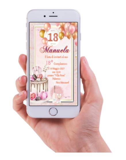 INVITO DIGITALE 18 ANNI