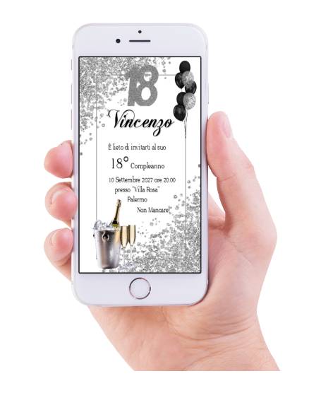 INVITO DIGITALE 18 ANNI