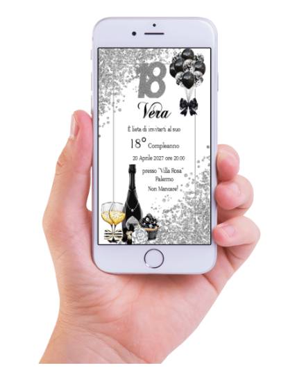 INVITO DIGITALE 18 ANNI