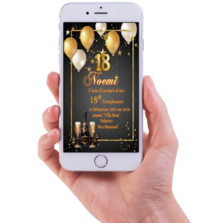 INVITO DIGITALE 18 ANNI