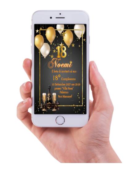 INVITO DIGITALE 18 ANNI