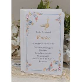 INVITO SANTA CRESIMA CON BUSTA