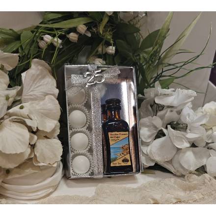 bomboniera nozze d'argento