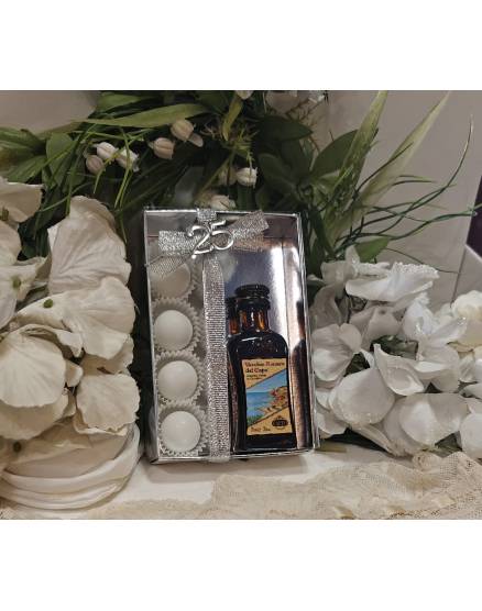 bomboniera nozze d'argento