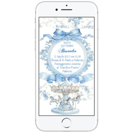 INVITO DIGITALE BATTESIMO