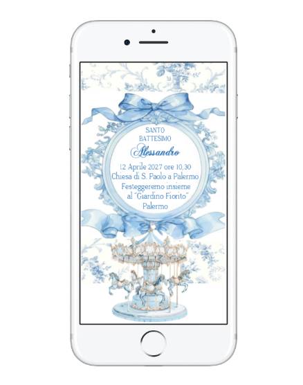 INVITO DIGITALE BATTESIMO