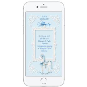 INVITO DIGITALE BATTESIMO CAVALLINO