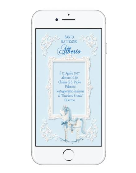 INVITO DIGITALE BATTESIMO