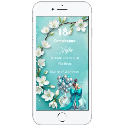 INVITO DIGITALE 18 ANNI