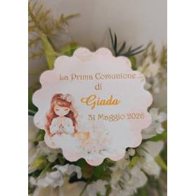 TAG PRIMA COMUNIONE BIMBA