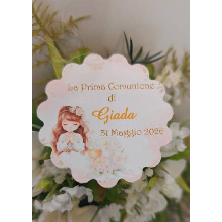 BIGLIETTINO PRIMA COMUNIONE