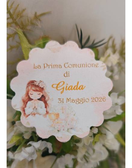 BIGLIETTINO PRIMA COMUNIONE