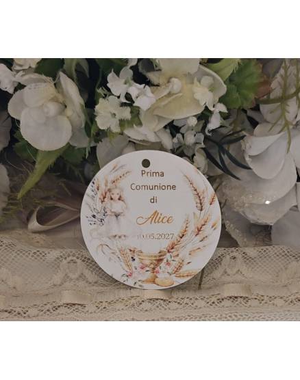 BIGLIETTINO PRIMA COMUNIONE