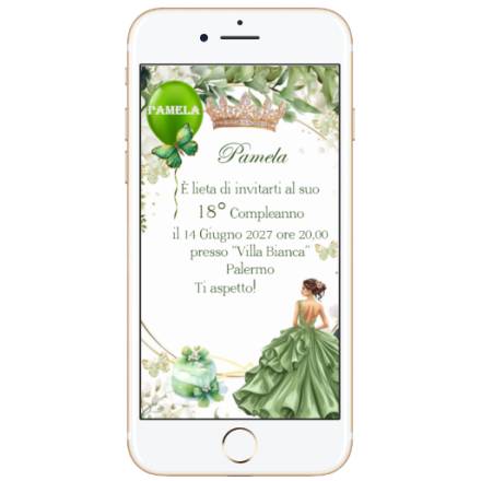 INVITO DIGITALE 18 ANNI