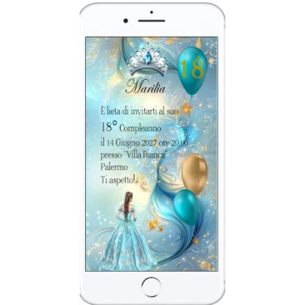 INVITO DIGITALE 18 ANNI