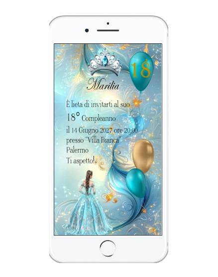 INVITO DIGITALE 18 ANNI