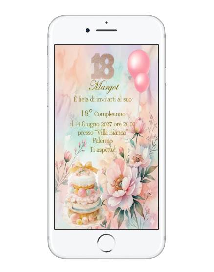 INVITO DIGITALE 18 ANNI