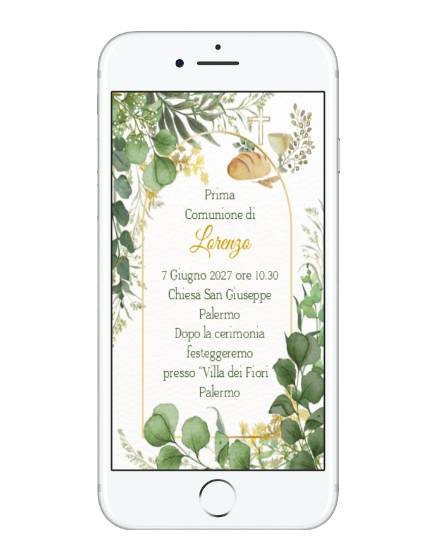 INVITO DIGITALE COMUNIONE