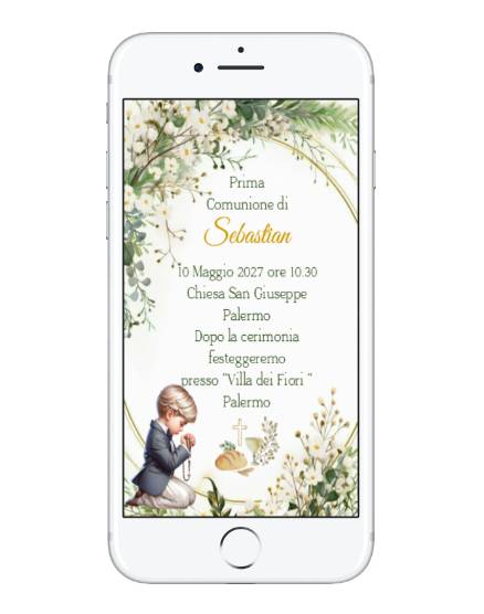 INVITO DIGITALE COMUNIONE