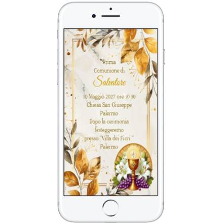 INVITO DIGITALE COMUNIONE