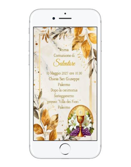 INVITO DIGITALE COMUNIONE