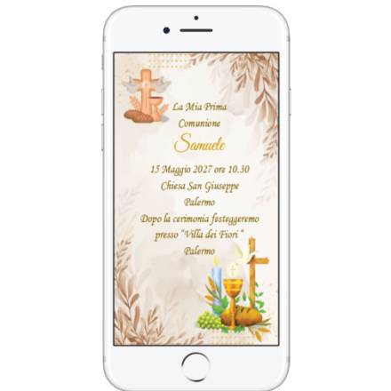 INVITO DIGITALE COMUNIONE
