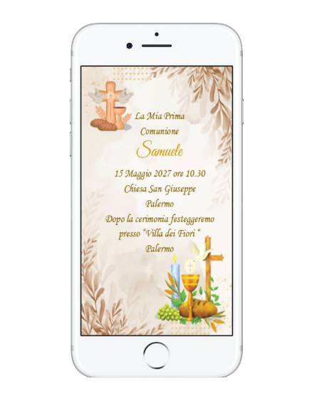 INVITO DIGITALE COMUNIONE