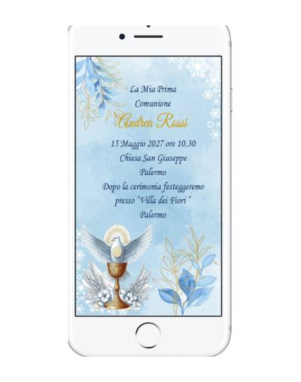 INVITO DIGITALE COMUNIONE