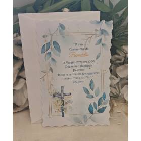 INVITO PRIMA COMUNIONE RAGAZZO