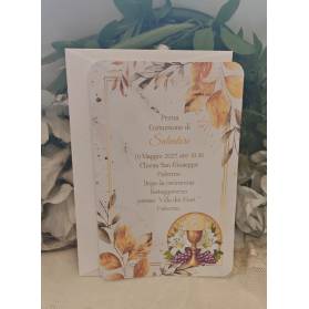 INVITO PRIMA COMUNIONE RAGAZZO