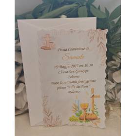 INVITO PRIMA COMUNIONE RAGAZZO