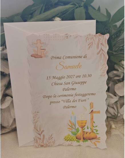 INVITO PRIMA COMUNIONE