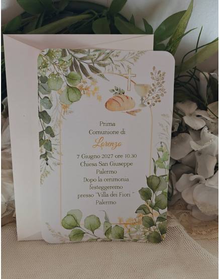 INVITO PRIMA COMUNIONE