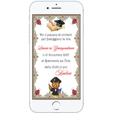 INVITO DIGITALE LAUREA 