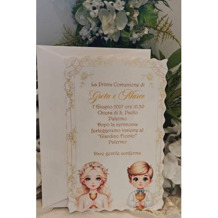 INVITO PRIMA COMUNIONE